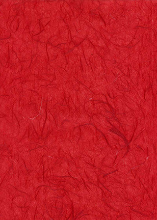 Red, Unryu Tissue Heavy  22g 25x18.5"
