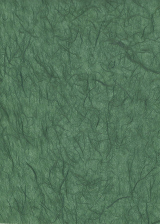 Green, Unryu Tissue Heavy  22g 25x18.5"