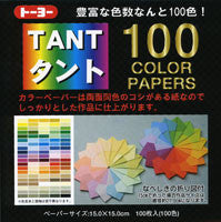 TANT Double-Sided Assorted 6" Same Color 100 Sheets