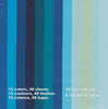 Assorted Solid Colors 6" Blues 48 Sheets