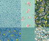 Chiyogami Assortment--Turquoise 15cm 36 Sheets