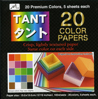 TANT Double-Sided Assorted 3" Same Color 20-color 100 Sheets