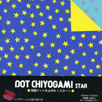 Double-Sided Dot Chiyo Star 6" 36 Sheets
