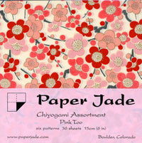 Chiyogami Assortment--Pink Too 15cm 36 Sheets