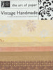 Vintage Handmade 8.5x11" warm