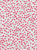 1010C  Yuzen Chiyogami --Pink and red flowers on a light blue background