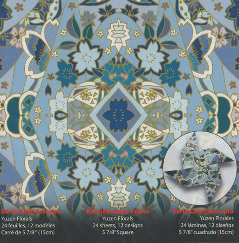 Kaleidoscope--Yuzen Florals 6" 24 Sheets