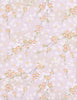 809C Yuzen Chiyogami--branches of white and pink cherry blossoms on pink background