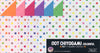 Double-Sided Colorful Mini Dot 3" 100 Sheets