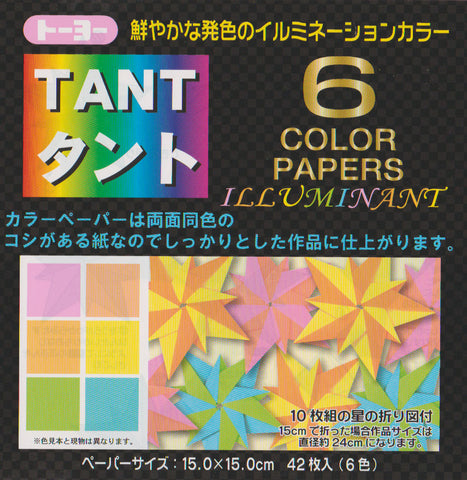 TANT Double-Sided Assorted 6" Illuminant 42 Sheets